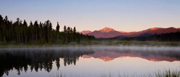 Sunrise over Byers Peak Sunrise over Byers Peak